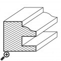 Stile and Rail Profile: Ogee