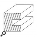 Stile and Rail Profile: Square