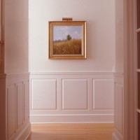 Paneled Wainscoting in hallway