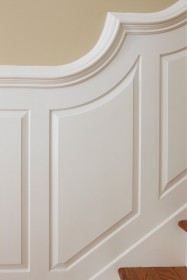 Paneled Wainscoting on wall