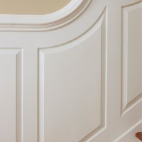 Paneled Wainscoting on wall