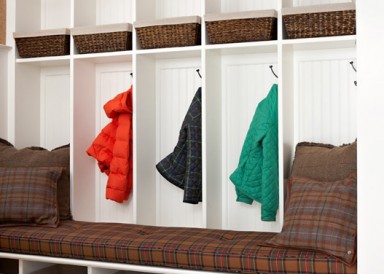 Mudroom Built In Cabinets by Wainscot Solutions