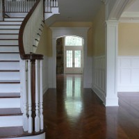 column archway using Paneled Columns