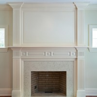 Mantel and Fireplace Surround by Wainscot Solutions