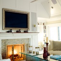 Mantel and Fireplace Surround by Wainscot Solutions