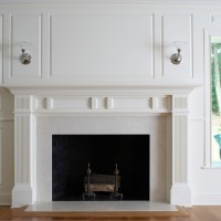 Mantel and Fireplace Surround by Wainscot Solutions