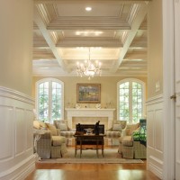 Wainscoted hallway