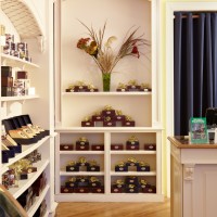 bridgewater chocolate store with custom display case