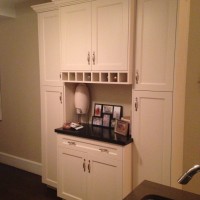 Kitchen Wine Bar Built In Cabinets