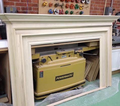 unfinished customer fireplace